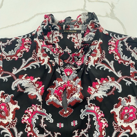 Kobi Halperin silk blouse - Picture 3 of 9